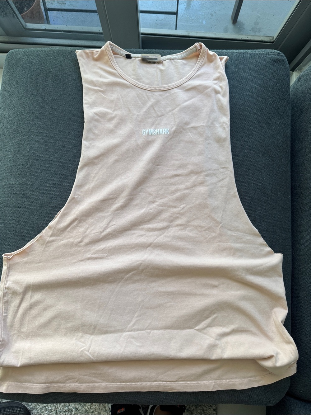 Gymshark Light Blush Pink Men’s Muscle Tank